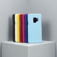 Coque unie Samsung Galaxy J6 Plus - Noir