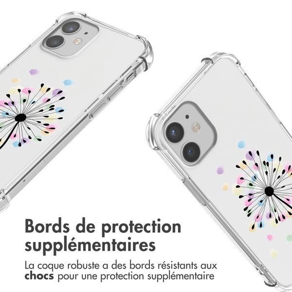 imoshion Coque Design avec cordon Apple iPhone 12 Mini - Sandstone Dandelion