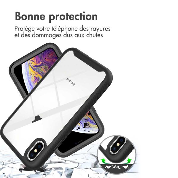 imoshion Coque 360° Full Protective iPhone Xs / X - Noir