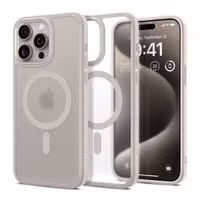 Spigen Coque Ultra Hybrid MagSafe Apple iPhone 15 Pro Max - Frost Natural Titanium