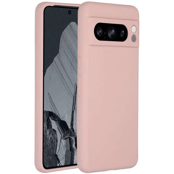 Accezz Coque Liquid Silicone Google Pixel 8 Pro - Rose