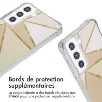 imoshion Coque Design avec cordon Samsung Galaxy S21 FE - Beige Graphic