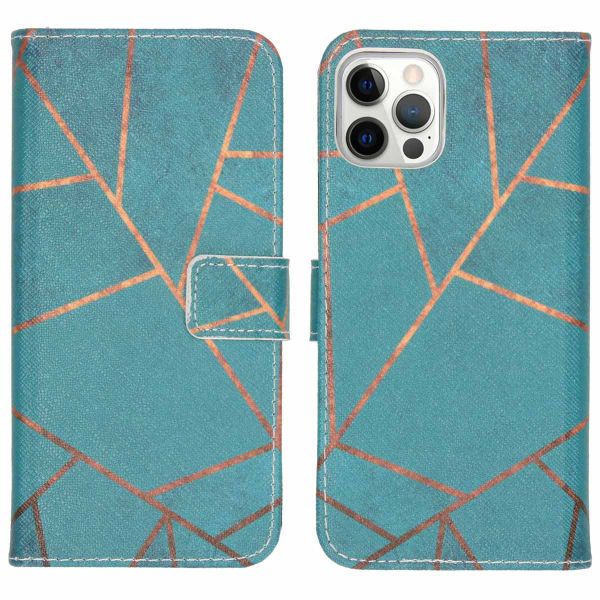 imoshion Coque silicone design iPhone 12 (Pro) - Blue Graphic