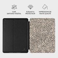 Burga Coque tablette Apple iPad 9 (2021) 10.2 pouces / iPad 8 (2020) 10.2 pouces / iPad 7 (2019) 10.2 pouces - Almond Latte