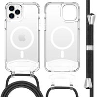imoshion Coque MagSafe avec cordon amovible Apple iPhone 12 (Pro) - Transparent