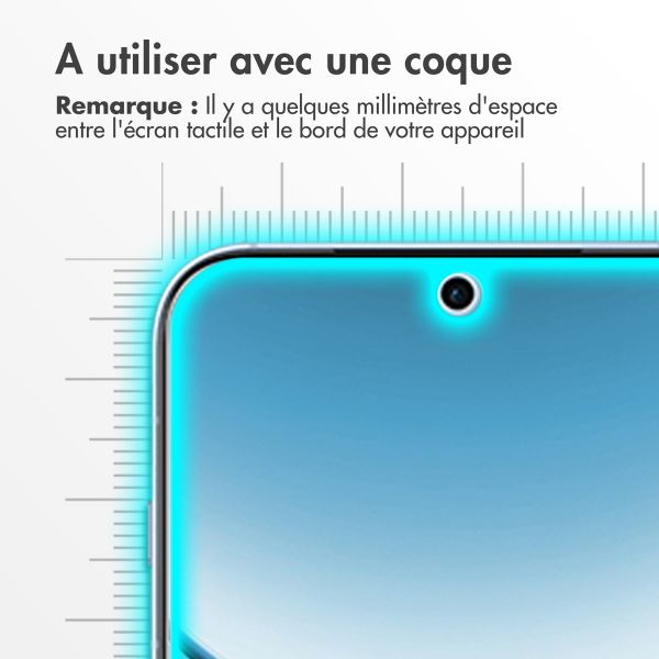 Accezz Protection d'écran en verre trempé Oppo Find X8