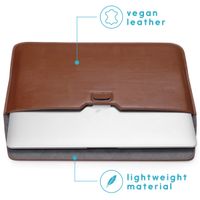 imoshion Sacoche en cuir vegan 13-14 pouces - Brun