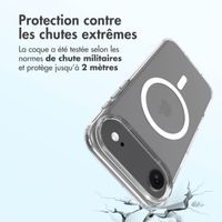Accezz Coque arrière Xtreme Impact avec MagSafe Apple iPhone Air - Transparent