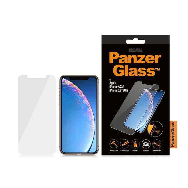 PanzerGlass Protection d'écran en verre trempé Anti-bactéries Apple iPhone 11 Pro / Xs / X
