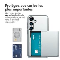 imoshion Coque arrière avec porte-cartes Samsung Galaxy S25 Plus - Gris