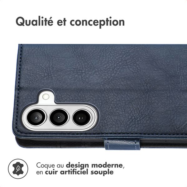 imoshion Étui de télephone portefeuille Samsung Galaxy S26 Plus - Bleu foncé