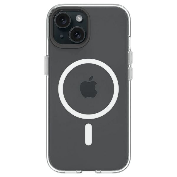 RhinoShield Coque transparente Clear avec MagSafe iPhone 15 - Transparent