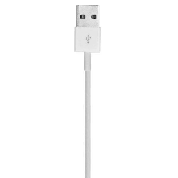 ﻿Câble de charge magnétique Apple Watch - USB-A - 1 mètre - Blanc