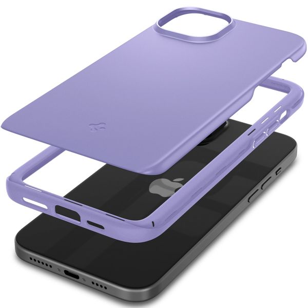 Spigen Coque Thin Fit iPhone 15 - Iris Purple