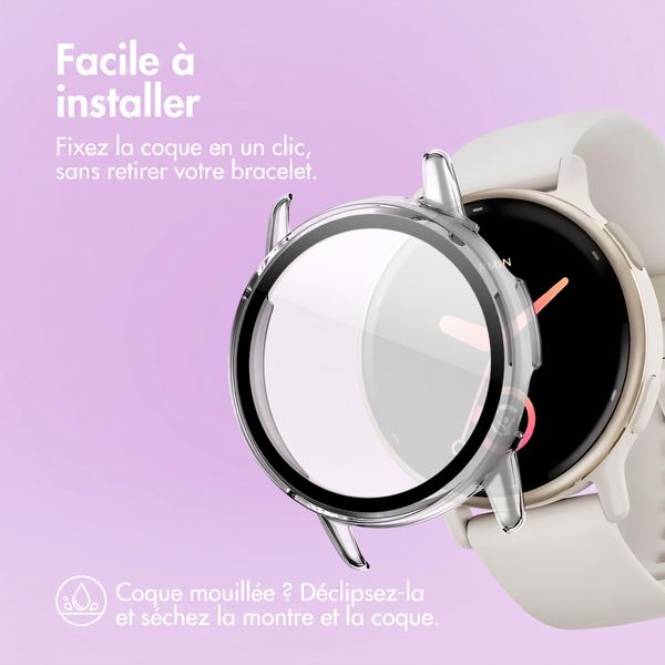 imoshion Coque rigide à couverture complète Garmin Vivoactive 5 - Transparent