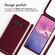 imoshion ﻿Coque en silicone avec cordon Samsung Galaxy S10 Plus - Rouge foncé