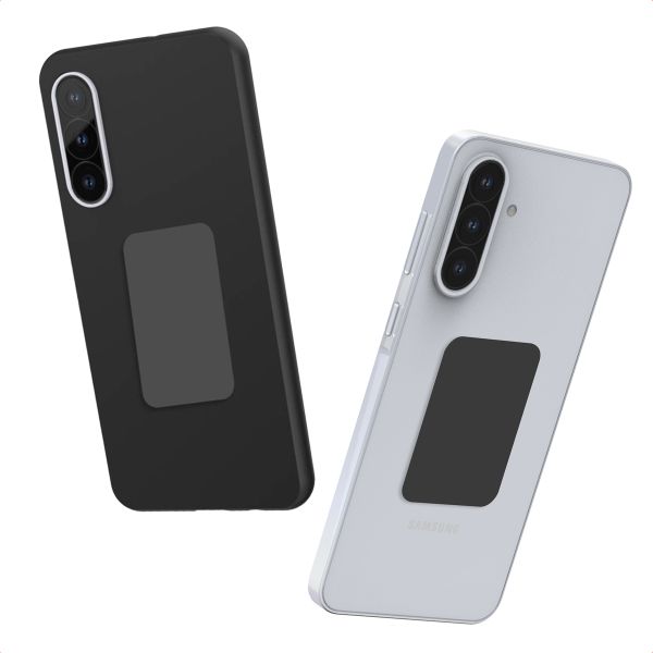 imoshion Lot de 2 plaques métalliques pour support magnétique - Noir