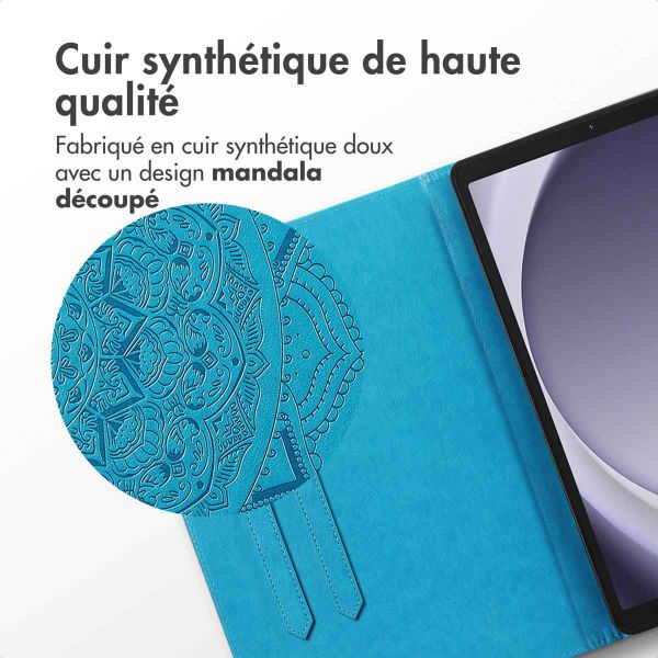 imoshion Coque tablette Samsung Galaxy Tab A9 Plus - Turquoise