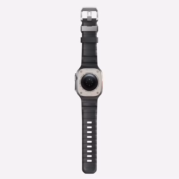 Nomad Bracelet Rocky Point Apple Watch Series 1 t/m 11 / SE / Ultra (44/45/46/49 mm) - Storm / Titanium