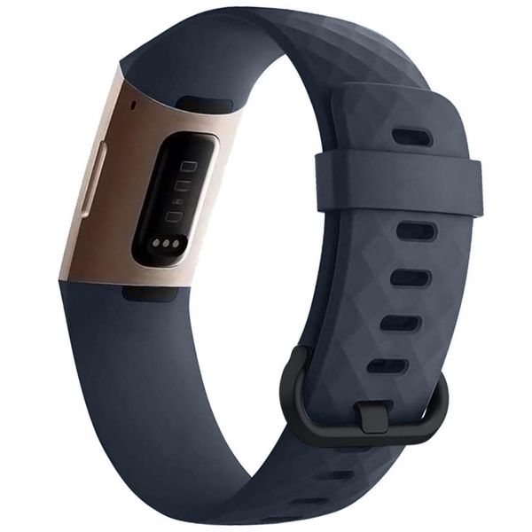 imoshion Bracelet silicone Fitbit Charge 3 / 4 - Bleu foncé