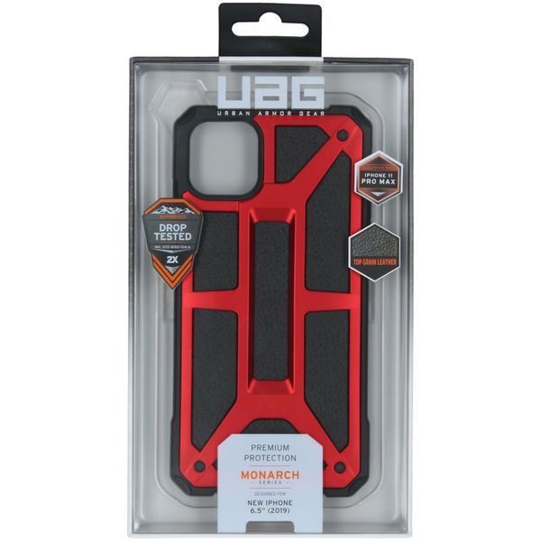 UAG Coque Monarch Apple iPhone 11 Pro Max - Crimson Red