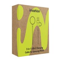 imoshion Câble de charge 2-en-1 USB-C Samsung Galaxy Watch - 0,5 mètre