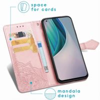 imoshion Etui de télephone Mandala OnePlus Nord N10 5G - Rose Doré