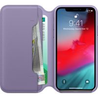 Apple Étui de téléphone Leather Folio Apple iPhone X / Xs