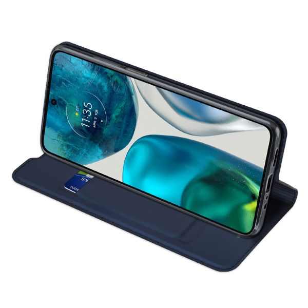 Dux Ducis Étui de téléphone Slim Motorola Moto G52 / G82 - Bleu