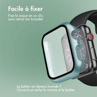 imoshion Coque rigide à couverture complète Apple Watch 4 / 5 / 6 / SE - 40 mm - Vert foncé