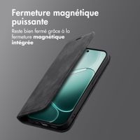 imoshion Étui de téléphone portefeuille Slim Oppo A6 Pro (5G) - Noir
