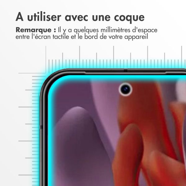 Accezz Protection d'écran en verre trempé Google Pixel 9A