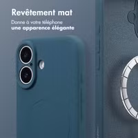 imoshion Coque Couleur avec MagSafe Apple iPhone 17 - Bleu foncé