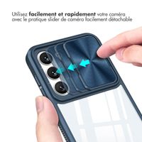 imoshion Coque arrière Camslider Samsung Galaxy S23 - Bleu foncé