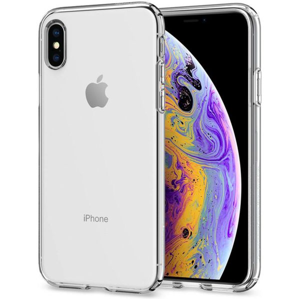 Spigen Coque Liquid Crystal iPhone Xs / X - Transparent