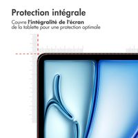 imoshion Protection d'écran en verre trempé Apple iPad Air 11 pouces (2025) M3 / (2024) M2 / iPad 11 (2025) A16 / iPad 10 (2022)