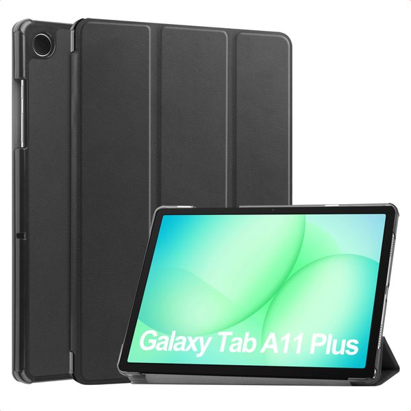 Accezz Coque tablette Trifold Samsung Galaxy Tab A11 Plus - Noir