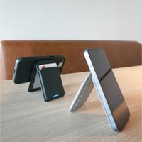 Accezz Portefeuille en cuir avec support - Compatible avec MagSafe et Qi2 - Cedar Green