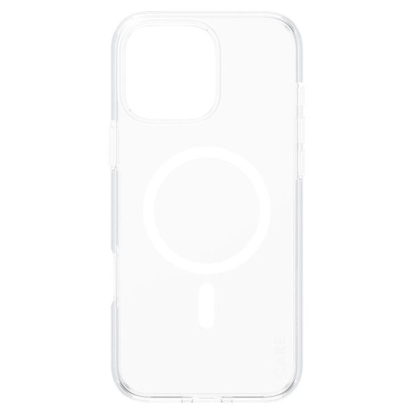 CARE by PanzerGlass Coque Urban Combat MagSafe iPhone 16 Pro Max - Transparent / Blanc