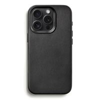 Woodcessories Coque Bio Leather MagSafe Apple iPhone 16 Pro Max - Leather Black