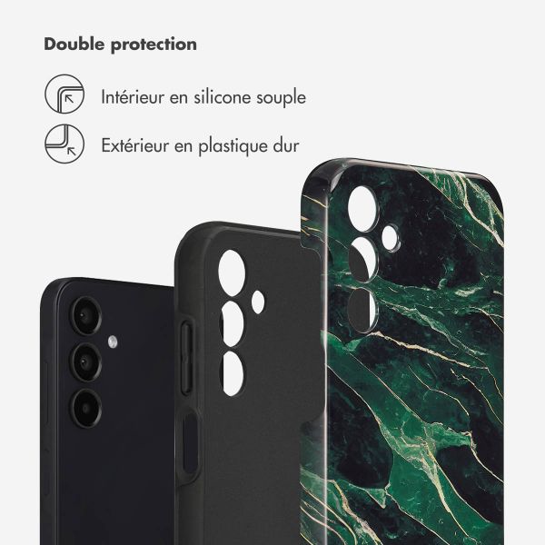 Selencia Coque arrière Vivid Samsung Galaxy A15 (5G/4G) - Chic Marble Quartz