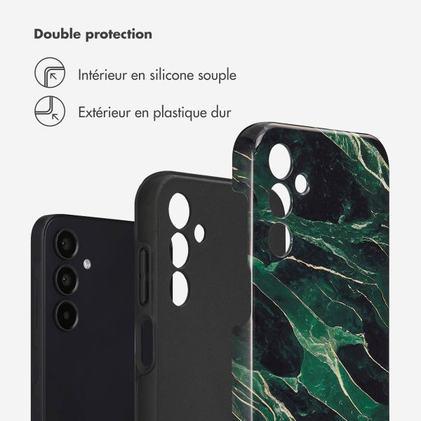 Selencia Coque arrière Vivid Tough Samsung Galaxy A15 (5G/4G) - Chic Marble Quartz