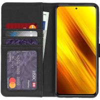 imoshion Étui de télephone portefeuille de luxe Xiaomi Poco X3 (Pro) - Bleu foncé