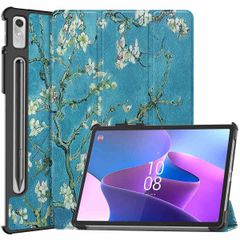 imoshion Coque tablette Design Trifold Lenovo Tab P11 Pro (2nd gen) - Green Plant