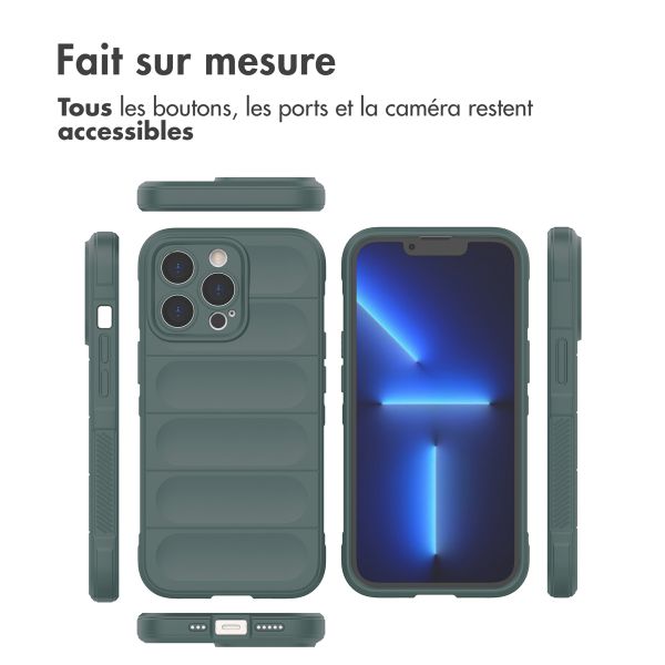 imoshion Coque arrière EasyGrip iPhone 13 Pro - Vert foncé