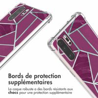 imoshion Coque Design avec cordon Huawei P30 Pro - Bordeaux Graphic