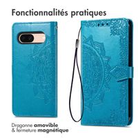 imoshion Etui de télephone Mandala Google Pixel 8a - Turquoise