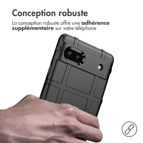 imoshion Coque Arrière Rugged Shield Google Pixel 6a - Noir