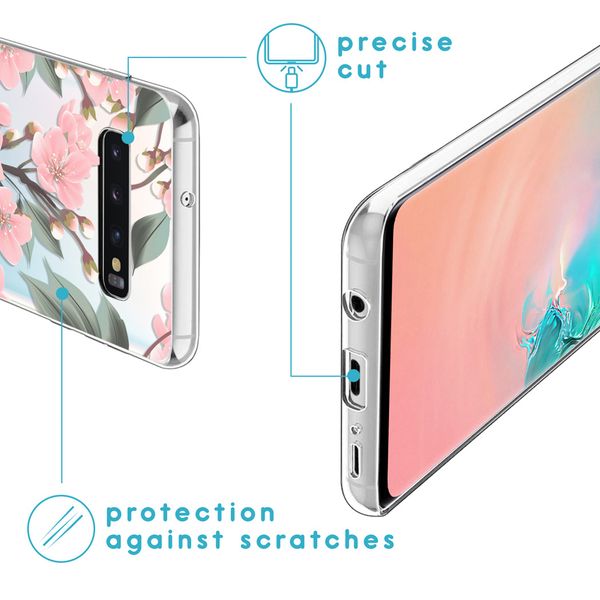 imoshion Coque Design Samsung Galaxy S10 - Cherry Blossom