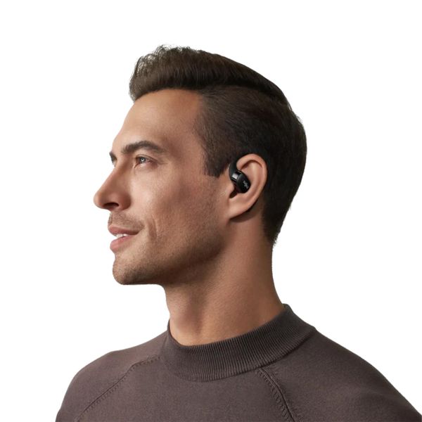 Shokz OpenFit - Écouteurs sans fil - open-ear - Noir